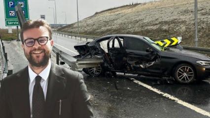 Ünlü iş insanı İsmail Özhan Özmen kaza geçirdi! Şoförü hayatını kaybetti