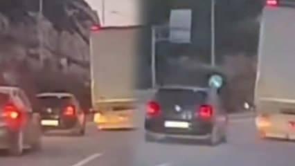 Bunun adı cinayete teşebbüs: Trafik canavarı ortalığı birbirine kattı
