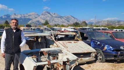 Antalya'daki yediemin otoparkları 'döviz mezarlığı'na döndü