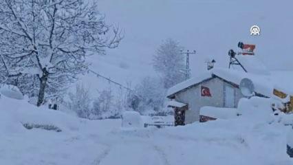 Artvin'de son 28 yılın en yüksek kar kalınlığı ölçüldü 