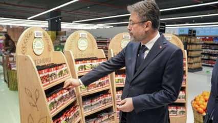 Bakan Yumaklı duyurdu: Tarım Kredi Marketlerde satışına başlandı