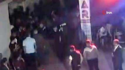 Düğünde kuzenini vurdu, drone kamerasına yakalandı