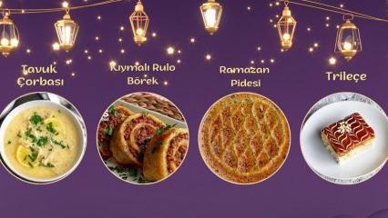 En kolay iftar men&uuml;s&uuml; nasıl hazırlanır? 1. g&uuml;n iftar men&uuml;s&uuml;