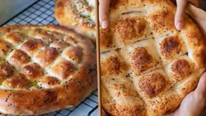 Fırında kuyruk beklemeye son: Yumurtasız Ramazan pidesi tarifi