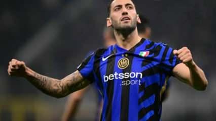 Hakan Çalhanoğlu sahne aldı! Inter, Lazio'yu eledi