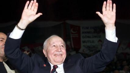Hayatını İslam Birliğine adayan lider Necmettin Erbakan