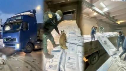 Nişasta çuvallarına gizlediler! 60 kilo 200 gram ele geçirildi