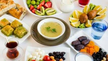 Ramazanda sağlıklı beslenmenin ipuçları