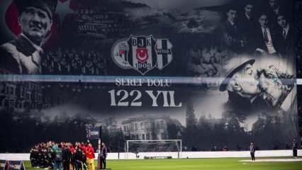 Şeref dolu 122 yıl! Dolmabahçe'de görsel şölen