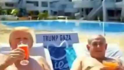 Trump'tan iğrenç Gazze paylaşımı: "Trump'ın Gazze'si"