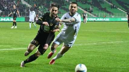 1. Lig'de 4 gollü maçta kazanan çıkmadı!
