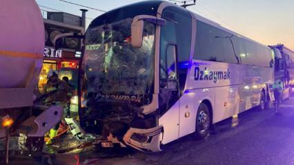4 araç zincirleme kazaya karıştı: 1 ölü, 7 yaralı