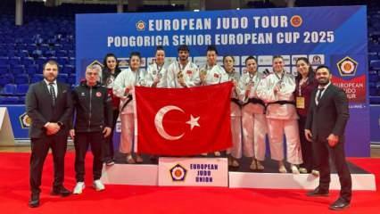 Avrupa Judo Kupası'nda Türkiye zirvede yer aldı