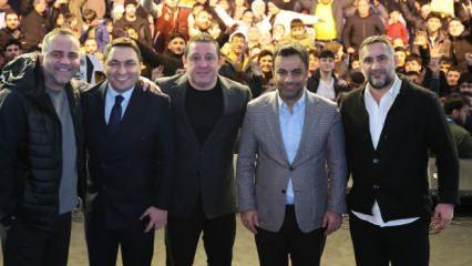 Bağcılar'da Ramazan etkinliklerine eski Milli Futbolcular katıldı