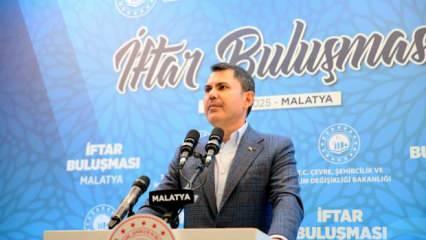 Bakan Kurum, "Malatya İftar Buluşması" programında konuştu