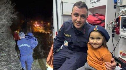 Ormanda kaybolan Hira'yı jandarma buldu