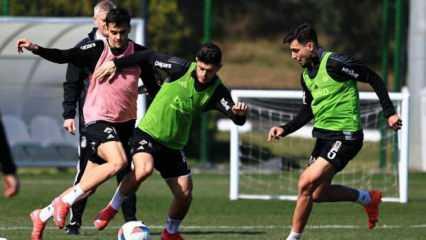 Beşiktaş, Gaziantep FK maçı hazırlıklarını sürdürdü