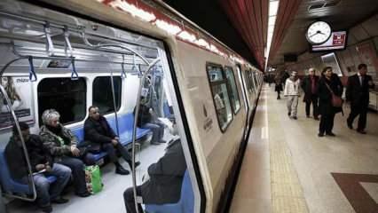 Beyoğlu'ndaki bazı metro durakları bugün işletmeye kapatılacak