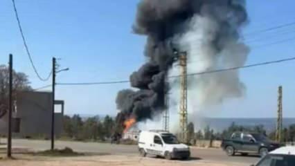 Lübnan'da  tanker faciası! Ölü ve yaralılar var