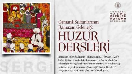 Osmanlı sultanlarının Ramazan geleneği: Huzur Dersleri