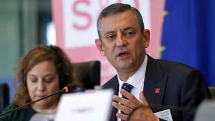 Özgür Özel, Türkiye'yi Avrupa’ya şikayet etti! Anlattığı hikayeye kimse tepki vermedi