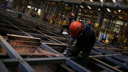 Sanayide çalışan kişi başına üretim 2024'ün son çeyreğinde arttı