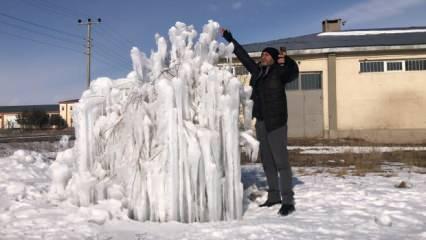 Sıcaklık eksi 17 derece! Bahar bu kenti teğet geçti 