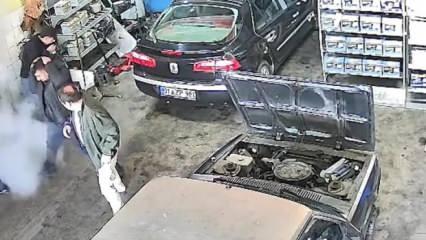 Sobaya atılan hava yastığı bomba gibi patladı! Ucuz kurtuldular