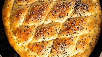 Yumuşacık lezzet: Sütlü Ramazan pidesi tarifi