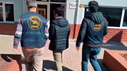 308 kaydı olup 108 yıl hapisle aranan suç makinesi JASAT’ten kaçamadı
