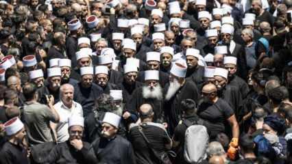 52 yıl sonra bir ilk! Suriyeli Dürziler İsrail'de
