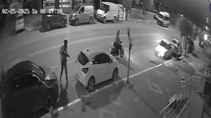 İzmir'de iş yerine tüfekli saldırı: O anlar kameralara yansıdı