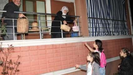 Amasya'da çocuklar 152 yıllık ramazan geleneğini yaşatmaya devam ediyor
