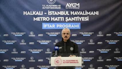 Bakan Uraloğlu duyurdu! '69 kilometrelik hattın tamamı hizmete alınacak'