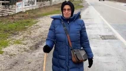 Başıboş köpeğin saldırısına uğrayan 70 yaşındaki Sevgi Nine sopasız gezemiyor