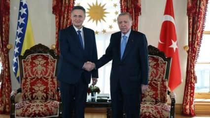 Başkan Erdoğan, Becirovic ile görüştü