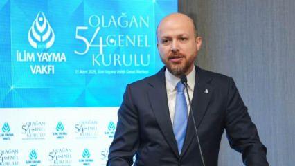  İlim Yayma Vakfı'ndan dev atılım! Bilal Erdoğan yeni hedefi açıkladı!
