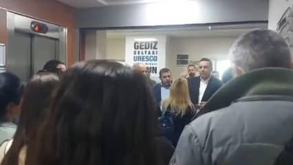 &Ccedil;iğli Belediyesi'nde haksız yere işten &ccedil;ıkarılan kadın isyan etti