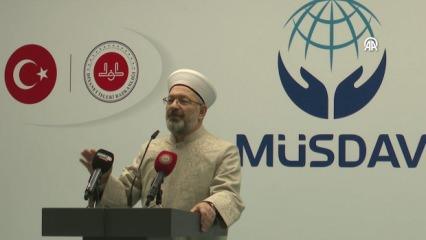 Diyanet İşleri Başkanı Erbaş: 90 bin camimizle iyilik yapmaya gayret edeceğiz