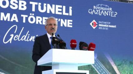 Dülük-OSB Tüneli temel atma töreni düzenlendi! 