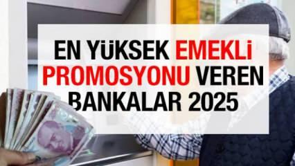 En yüksek emekli promosyonu veren bankalar 2025! Emekli promosyonu nasıl alınır?