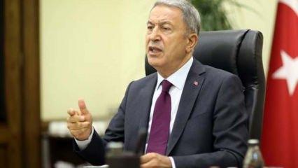 Hulusi Akar'dan net mesaj: Af, maf yok