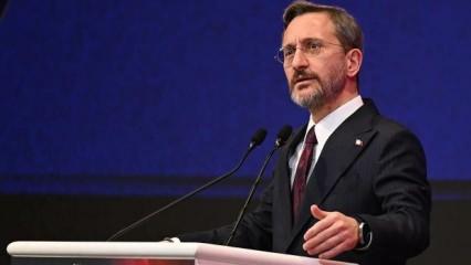 İletişim Başkanı Altun'dan "Gazze İçin El Ele" yardım kampanyasına ilişkin paylaşım