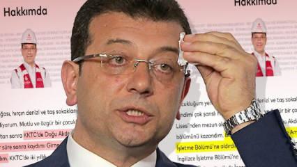 İmamoğlu'nun diplomasında zincirleme yalan: Özgeçmişi değiştirdi, fena yakalandı