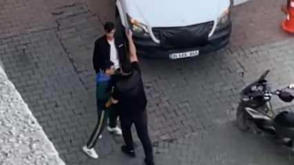Kağıthane’de trafik kavgası: Servis şoförünü kuzenine vurdurdu o anlar kamerada