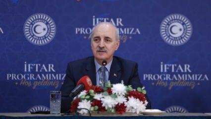 Kurtulmuş: Türkiye bu belayı tarihin çöplüğüne atmış olacak!