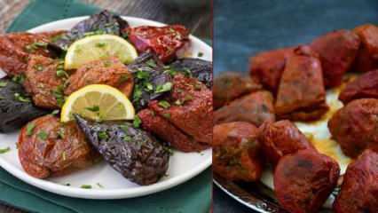 Kuru dolma yanına ne gider? Kuru patlıcan, biber dolması ne ile servis edilir?