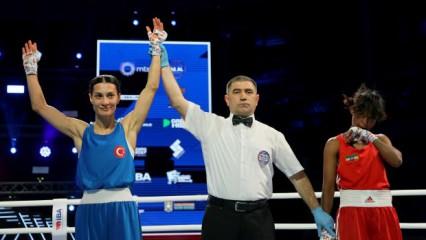 Milli boksörler Ayşen Taşkın ve Elif Güneri, bir üst tura yükseldi
