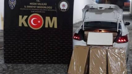 Niğde'de ele geçirildi: Tam 175 bin adet!