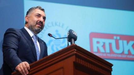 RTÜK Başkanı Şahin'den tepki! Tüm medya kuruluşlarına çağrı